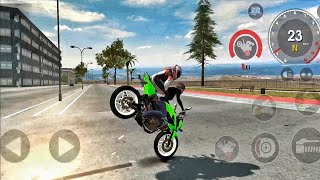 Xtreme Motorbike Gameplay #6 - Speed Green Superbike Stunts Racing Game Android IOS