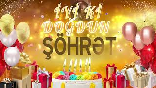 Şöhrət Ad Günün Mübarək Şöhrət