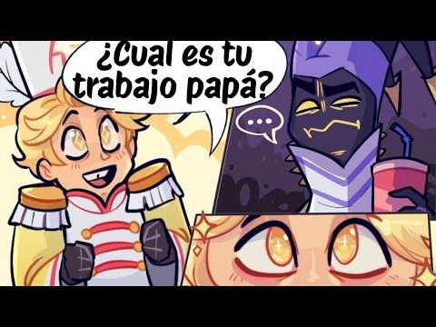 Adam's Job in Heaven Hazbin Hotel ComicDub