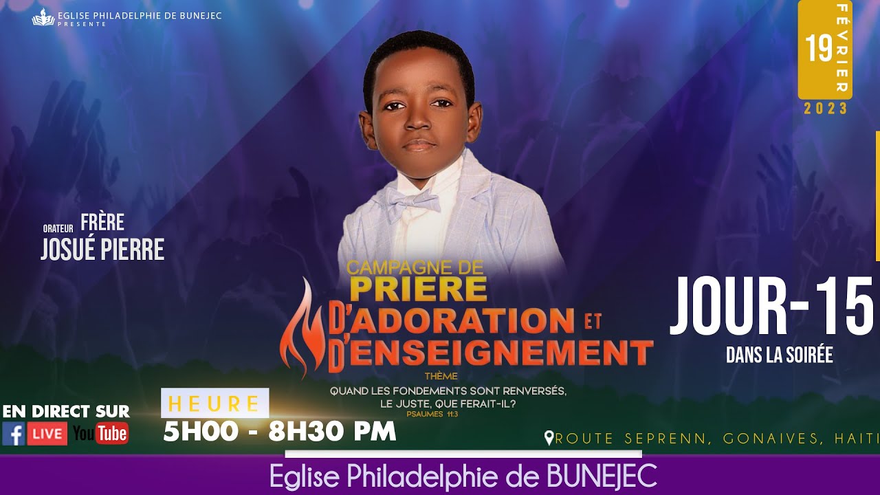 Campagne de Prière - Jour-15 | Campagne de Prière - Jour-15 | Eglise ...