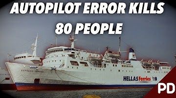 Autopilot-fout kost 80 mensen het leven: De Express Samina zinkt in 2000