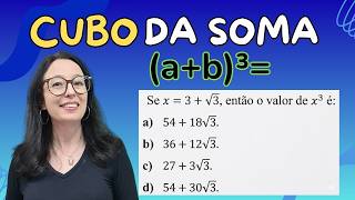 CUBO DA SOMA DE DOIS TERMOS