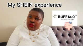MY SHEIN EXPERIENCE |BUFFALO LOGISTICS |CUSTOMS | SOUTH AFRICAN YOUTUBER