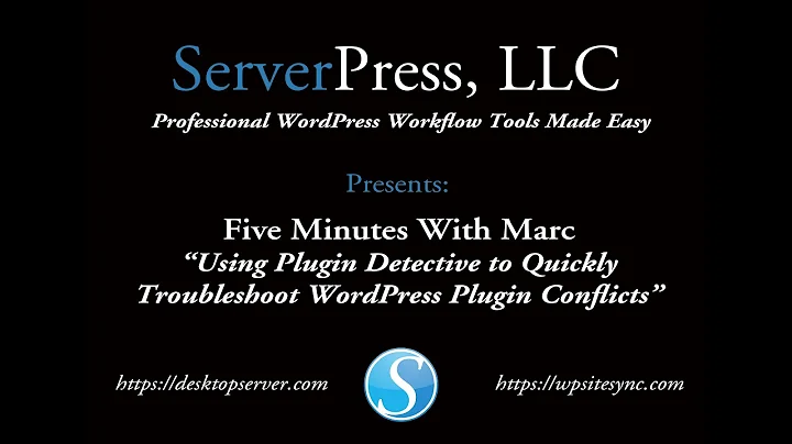 Five Minutes (Or So) With Marc: How to Quickly Troubleshoot WordPress Plugin Conflicts