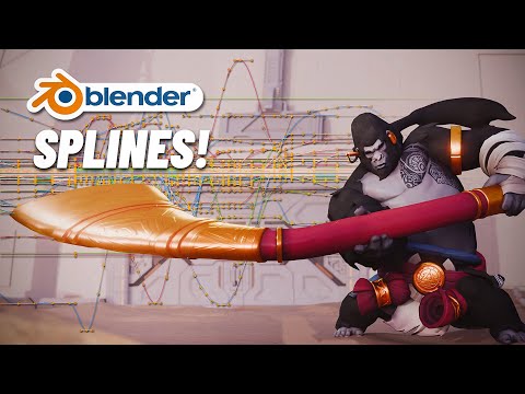 It takes forever to polish. AAA Animation splining stage in Blender