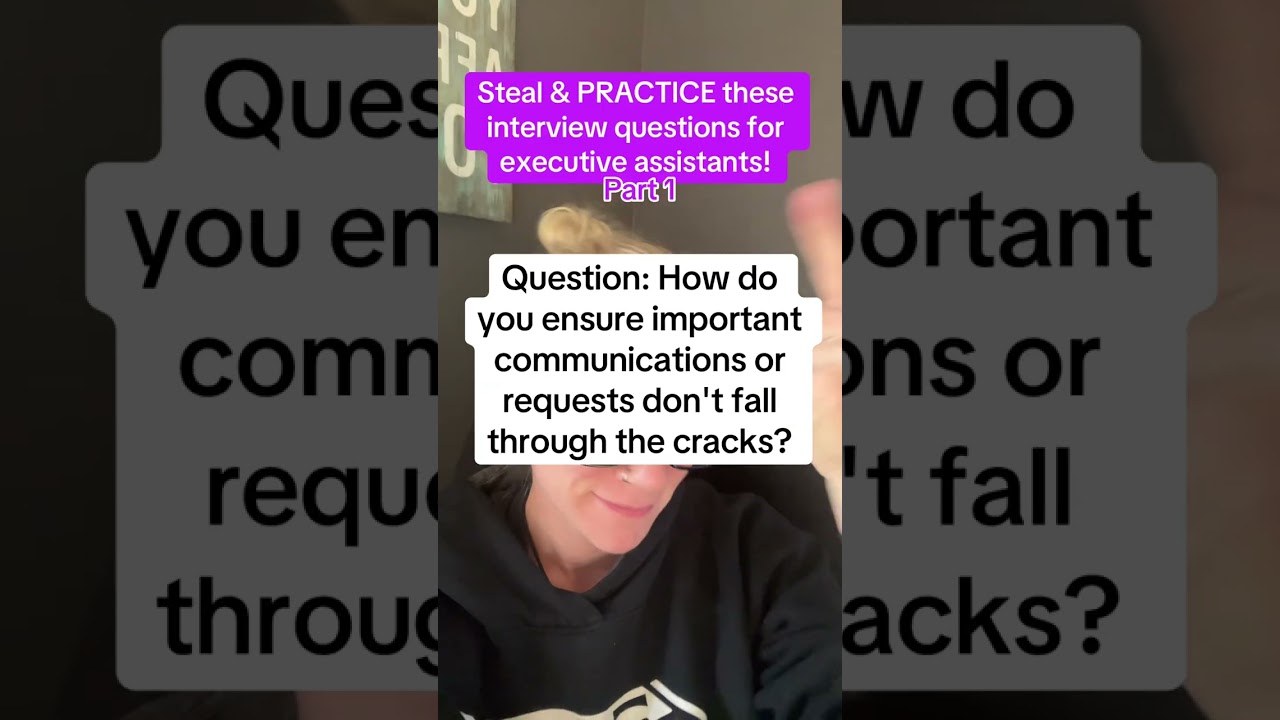 Top 10 Executive Assistant Interview Questions (and How to Answer Them)