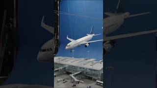 Miniature Airplane CRASHES Into Airport Terminal #hollywood #vfx #shorts #behindthescenes