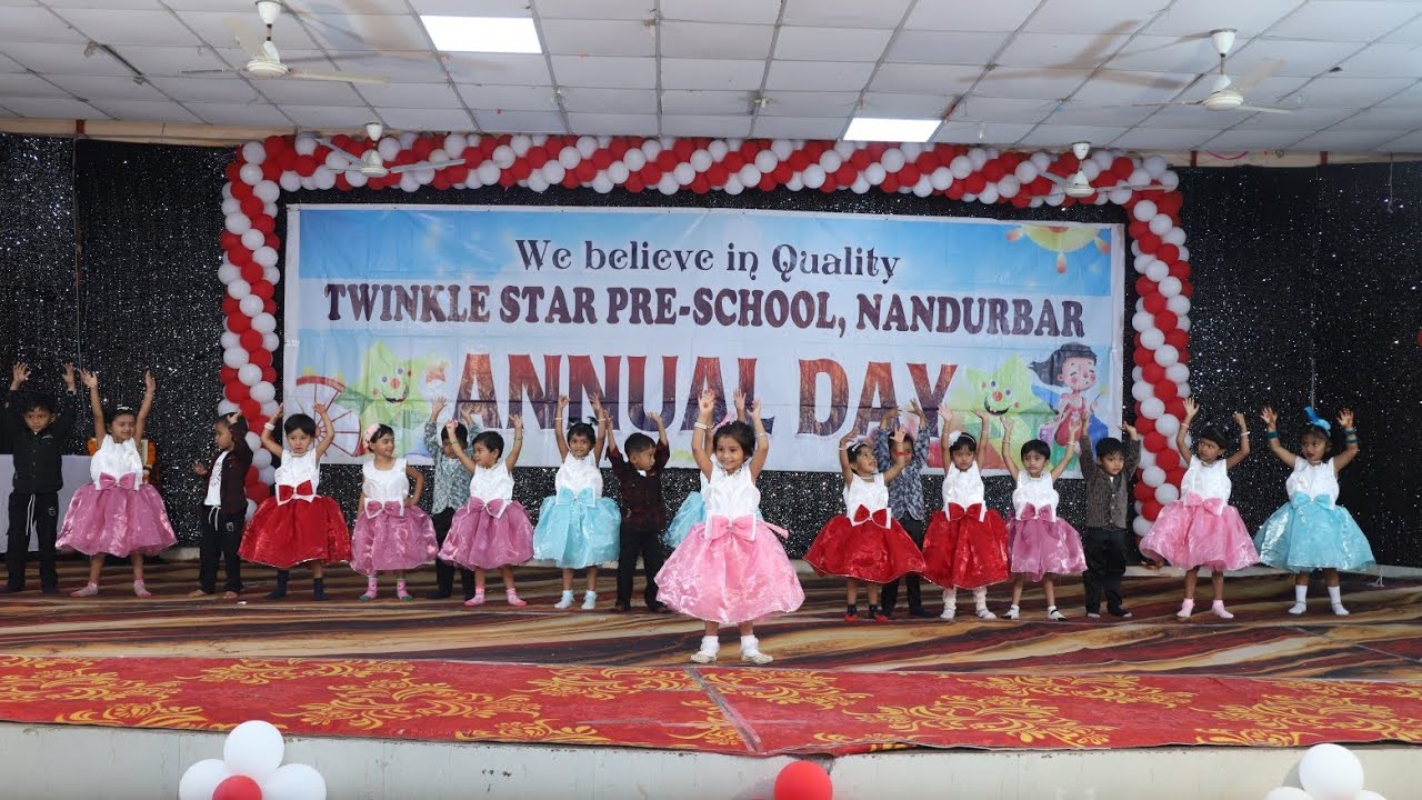 Chale jaise hawayein।।NURSERY@ KIDS OF TWINKLE STAR PRESCHOOL NANDURBAR ANNUAL PROGRAMME 22.12.2025