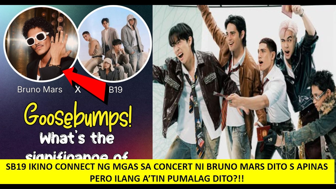 SB19 IKINO CONNECT NG ILANG FANS SA CONCERT NI BRUNO MARS PERO ILANG FANS NG SB19 INALMAHAN ITO
