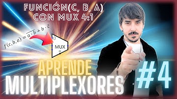 [MUX04]⚡Implementacion de funcion de 3 variables con MUX 4:1
