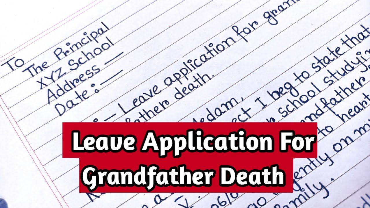 death of grandfather essay