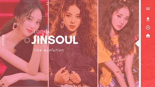 LOONA JINSOUL - LINE EVOLUTION // HI HIGH - WHY NOT? {COLLAB}