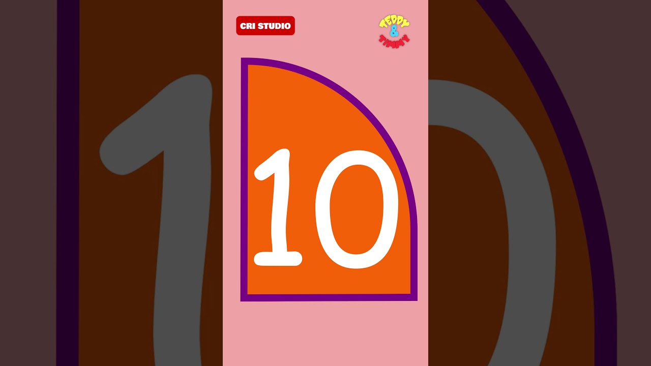Learn Numbers 1 to 10 for Kids | 🚂 Educational Counting Video for Toddlers & Preschool