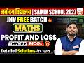 Profit &amp; Loss | Theory + MCQs | Class 9 Maths | JNV &amp; Sainik School 2027