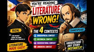 You’re Reading Literature WRONG! 😱 The 4 Contexts That Instantly Make Every Story Easy!
