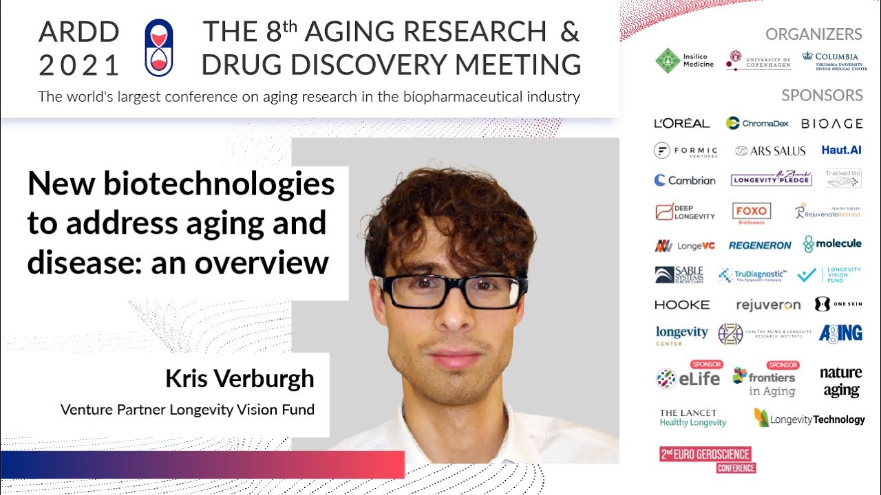 Kris Verburgh presents at the ARDD 2021