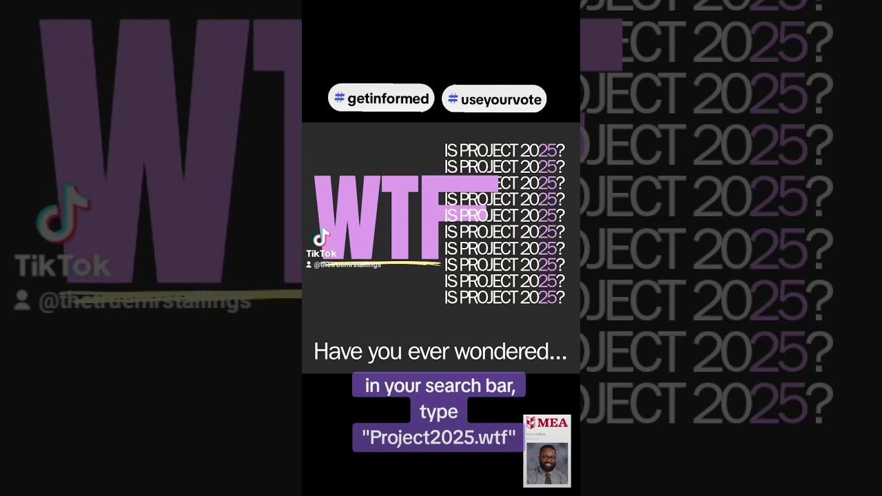 Get Informed and Use Your Vote 