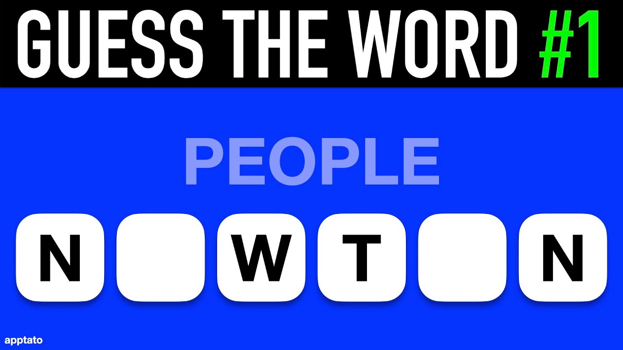 Benefits of Playing Guess Word Games