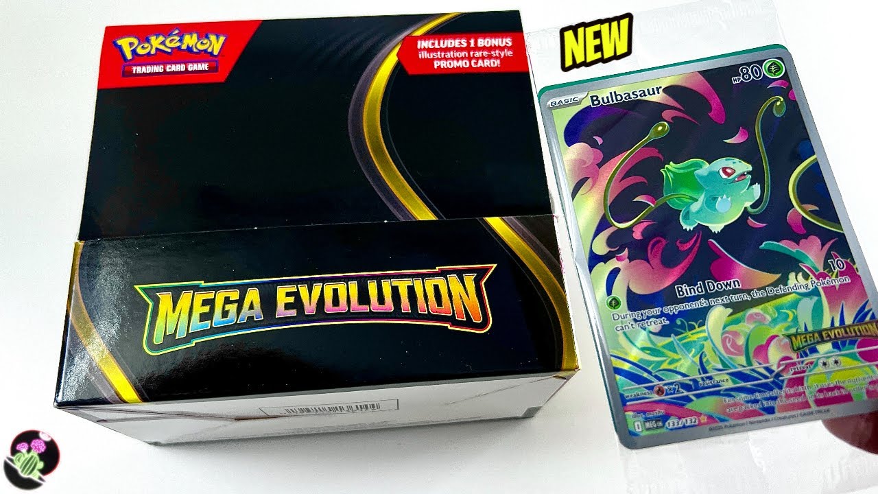 NEW” Opening Pokemon Mega Evolution Booster Box - YouTube