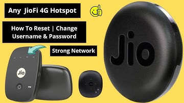 How to Change/Reset Any JioFi Username And Password | SSID Name And Password