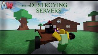 Destroying Servers In Ability Wars With Engineer Trying To Roblox