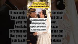 Seorang Janda & Duda Yang Sama-Sama Kaya Menikah Di Usia Senja‼️#viralvideo #menikah #trending #fyp