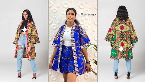 How to cut and sew a simple kimono Jacket.Beginners friendly tutorial.