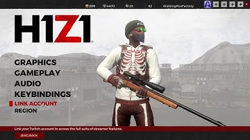 Configuring the "ducking" option in H1Z1 audio settings.
