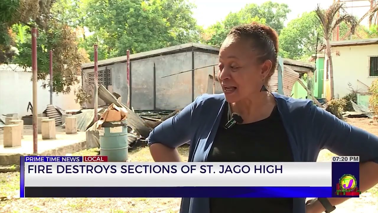 Fire Destroys Sections Of St. Jago High | TVJ News