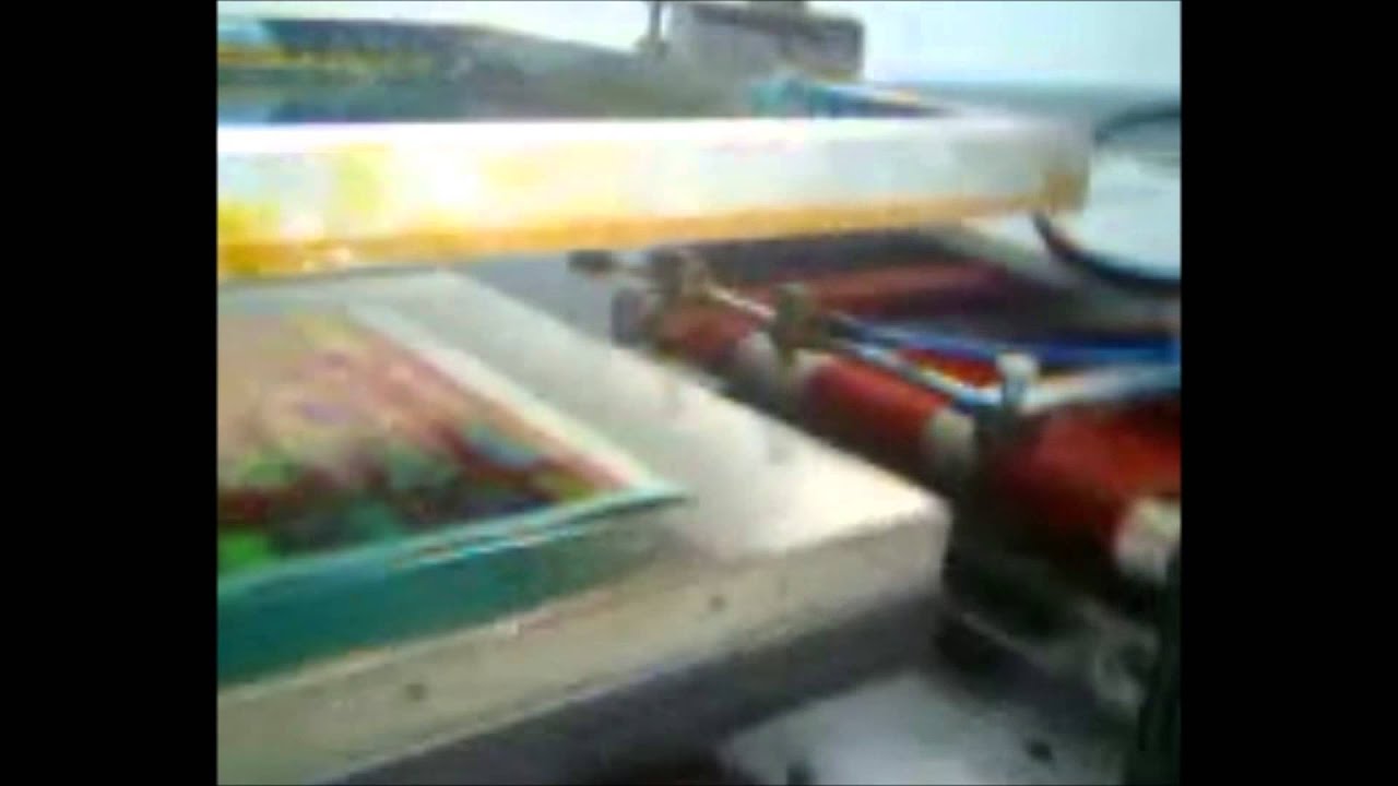 Jet Screen Printing Machine with Auto Take Off