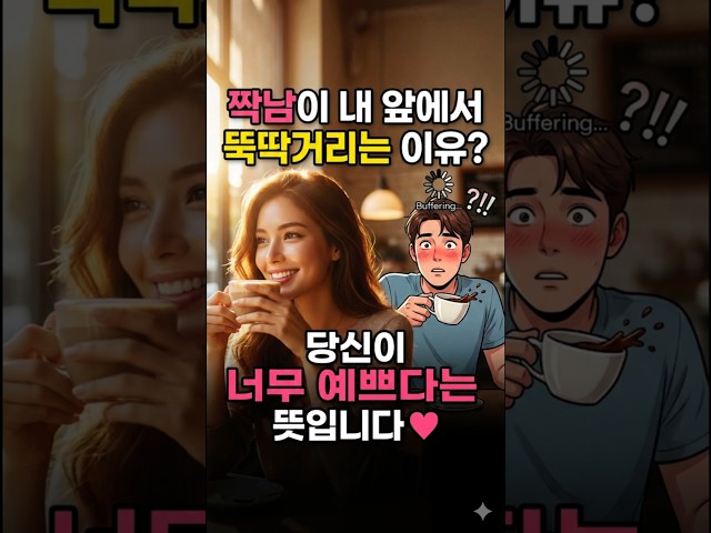 남자가 진짜 예쁜 여자를 봤을 때 무의식적으로 하는 행동 3가지 #연애심리 #연애 #연애하는법
