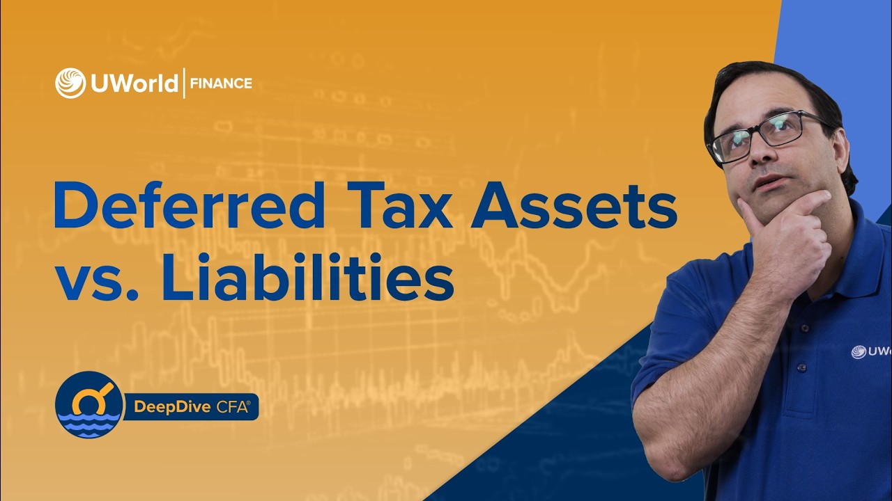 Deferred Tax Assets vs. Liabilities — UWorld CFA® Deep Dive