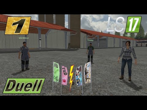 lets play a little game LS17 #1 Neues Duell mit meiner Frau gegen M4cM4nus und Freasy #Farming Simulator #deutsch #NF Match