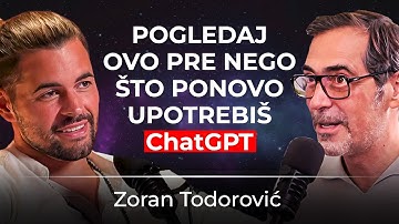 UPOZORENJE: Pogledaj OVO pre nego što ponovo upotrebiš ChatGPT! - Zoran Todorović | Kosmički Putnici