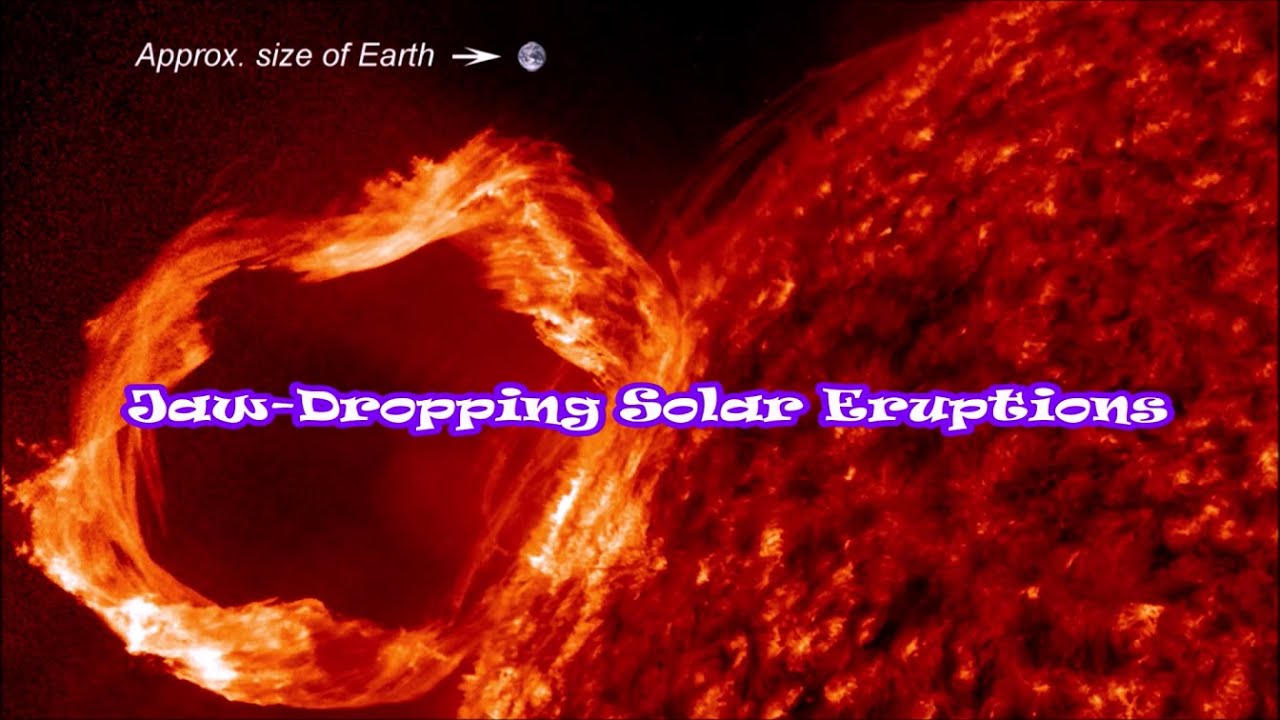 Jaw-Dropping Solar Eruptions - YouTube