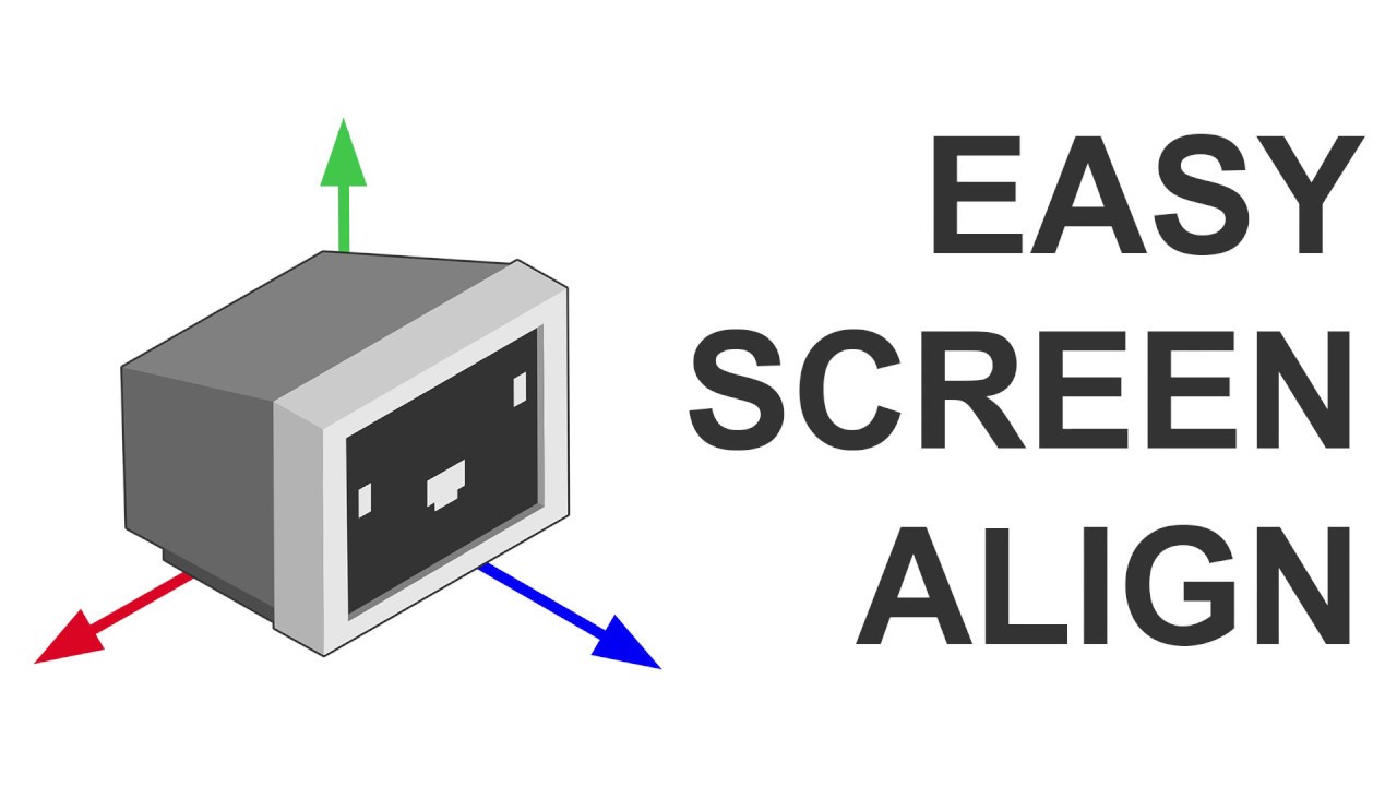 Easy Screen Align YouTube