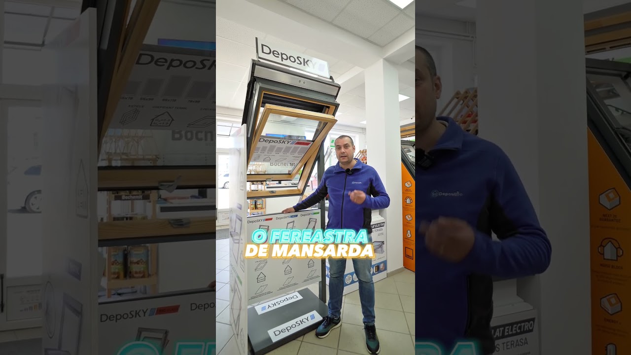 Ferestre de Mansarda DEPOSKY – Solutia Perfecta pentru Confort si Eficienta!