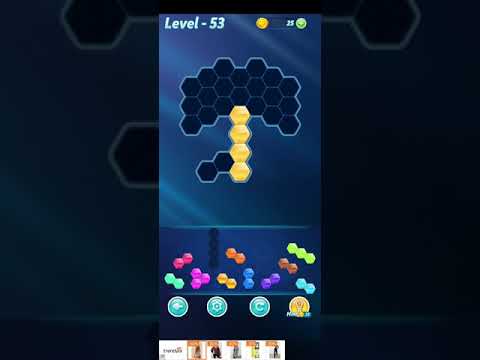 Block! Hexa Puzzle~Extreme B block 11 to 12 levels~ level-53-54