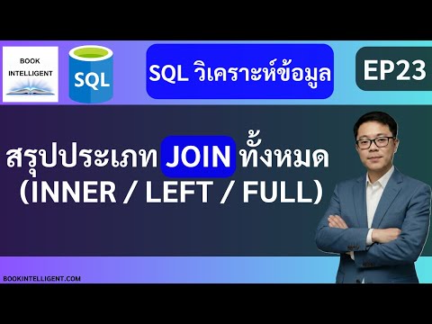 SQL Data Analysis EP23 | Summary of All Join Types: INNER / LEFT / RIGHT / FULL
