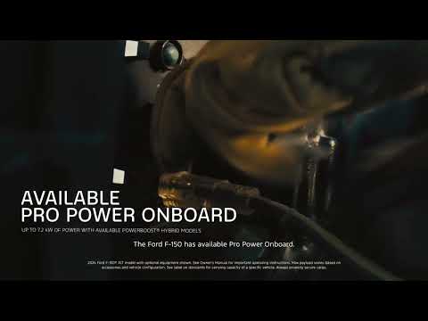 2025 Ford F-150® Truck | Pro Power Onboard