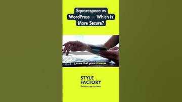 Squarespace vs WordPress — Which is More Secure? #short