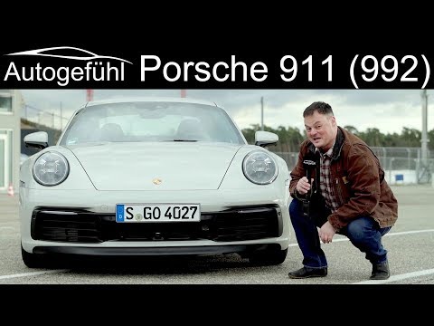 all-new Porsche 911 REVIEW with racetrack driving Hockenheimring Porsche 992 - Autogefühl