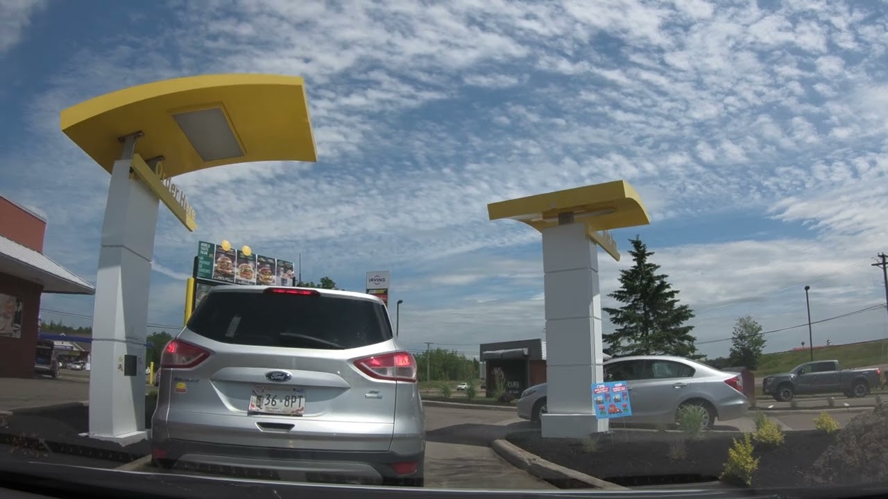 Fast Food Frenzy: Making a Quick Pit Stop at Moncton's McDonald's!