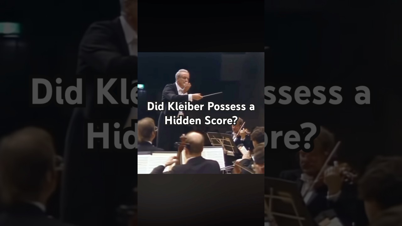YouTube에서 Kleiber's Enigmatic Beethoven 7th: Unveiling the Secrets of a Legendary Performance 보기 YouTube에서 Kleiber's Enigmatic Beethoven 7th: Unveiling the Secrets of a Legendary Performance 보기