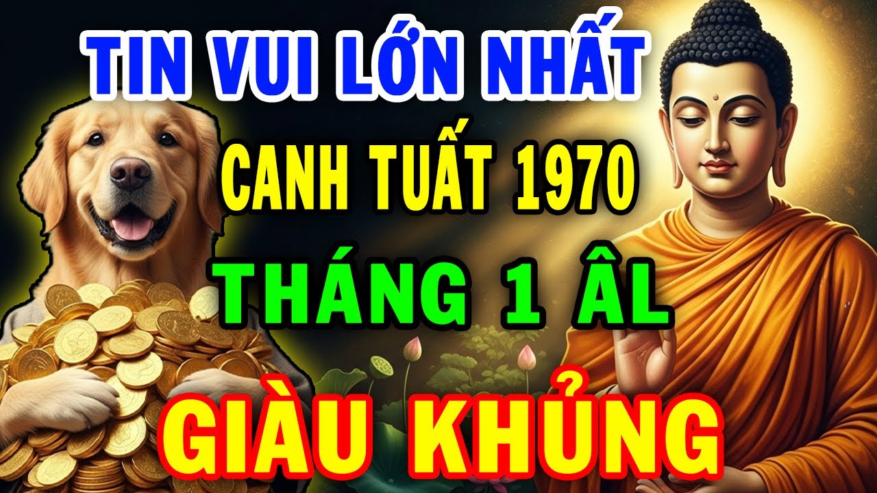 Tin vui lớn nhất, Canh Tuất 1970 Gặp Thời Đổi Vận, Trúng Lớn Liên Tiếp đúng tháng 1 ÂL