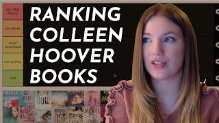 Tier Ranking ALL Colleen Hoover Books! Tier Ranking ALL Colleen Hoover Books!