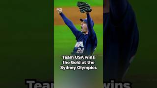Sept. 27, 2000 The Us Olympic Baseball Team Beats The Cuba To Win The D In Sydney, Australia