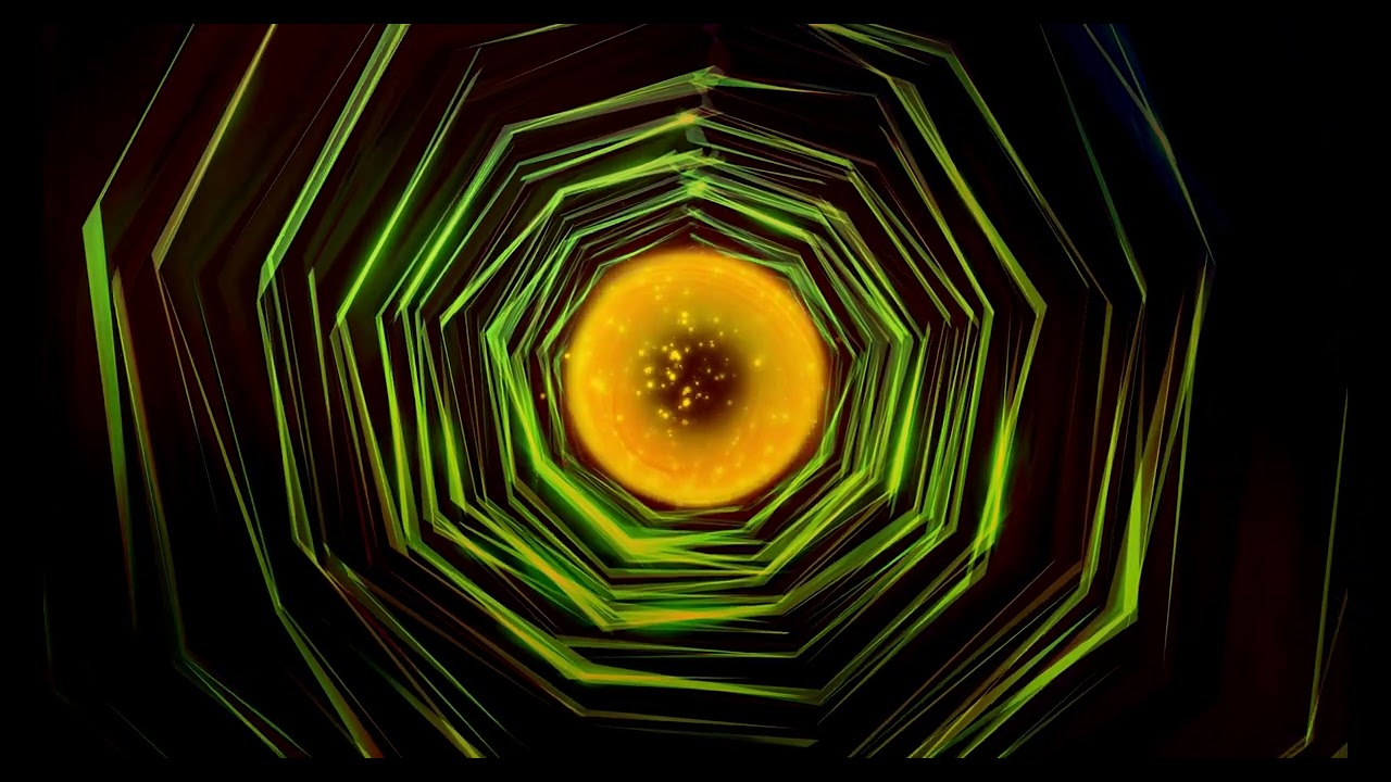 Neon Vortex Adventure - 4K Neon Flow 