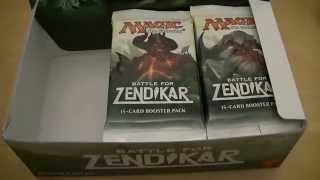 MTG Battle For Zendikar Booster Box Opening #6 (Part 2/3)