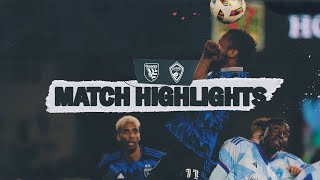 MATCH HIGHLIGHTS: San Jose vs Colorado Rapids